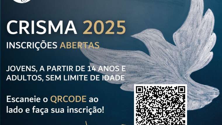 Inscrições Crisma 2025